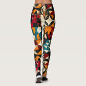 Leggings Motifs tribaux africains (Dos)