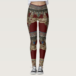 Leggings Motifs tribaux de Red Kuchi