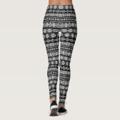 Leggings Motifs tribaux ethniques (Dos)