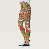 Leggings Motifs vintages africains  (Gauche)