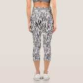 Leggings Motifs Wild White Tiger (Verso)