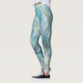 Leggings Motivation de la pêche| Poisson du Marlin | Il sem (Gauche)