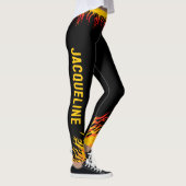 Leggings Motivation fitness NOIR (Droite)