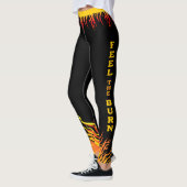 Leggings Motivation fitness NOIR (Gauche)