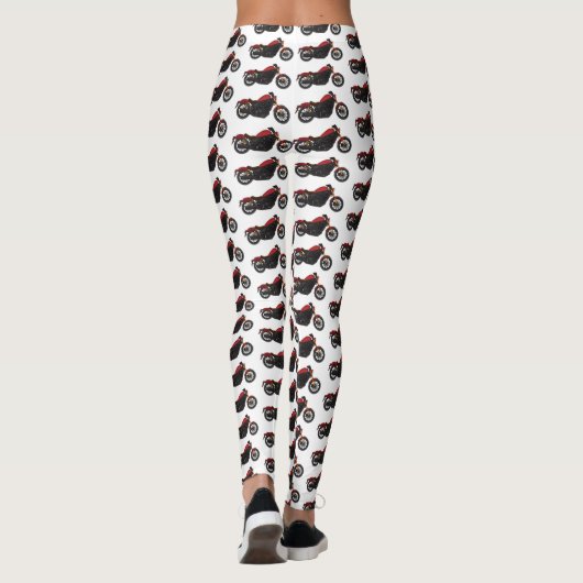 Leggings moto de style croiseur cool (Dos)