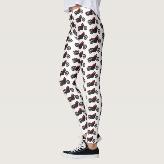 Leggings moto de style croiseur cool (Gauche)