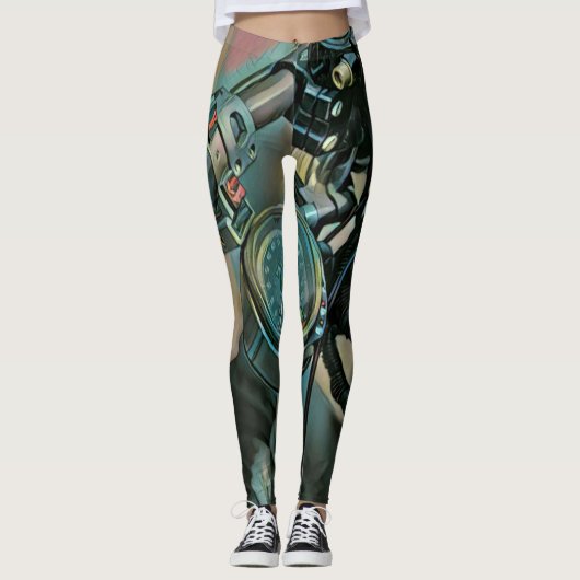 Leggings Motorcycles gift (Devant)