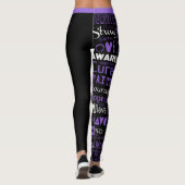 Leggings Mots De Sensibilisation...Chiari (Dos)
