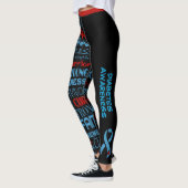Leggings Mots De Sensibilisation...Diabète (Gauche)