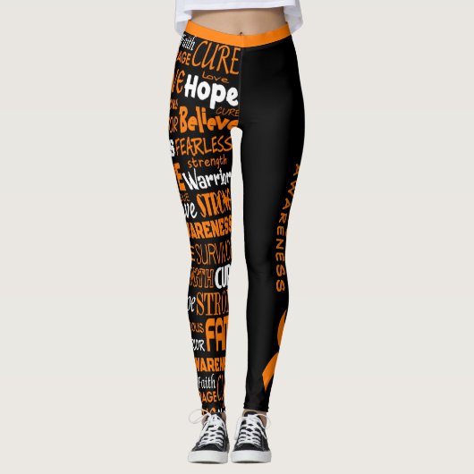 Leggings Mots de sensibilisation...RSD/CRPS (Devant)