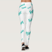Leggings Mots F aléatoires (Dos)
