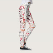 Leggings Mots fitness (Droite)