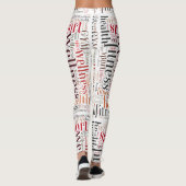 Leggings Mots fitness (Dos)