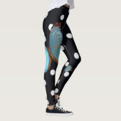 Leggings Mouche de point de polka (Droite)