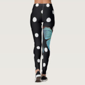 Leggings Mouche de point de polka (Dos)
