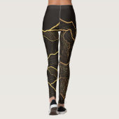 Leggings Mountain Luxury : Golden Line Elegance (Dos)