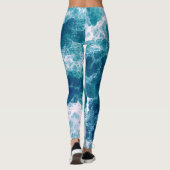 Leggings Mousse mer (Dos)