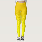Leggings Moutarde demi-teinte et jaune (Devant)