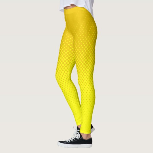 Leggings Moutarde demi-teinte et jaune (Gauche)