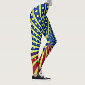 Leggings Mouvement vibrant radiant pointillé, (Droite)
