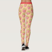 Leggings Movie Nuit Fun Popcorn Motif (Dos)