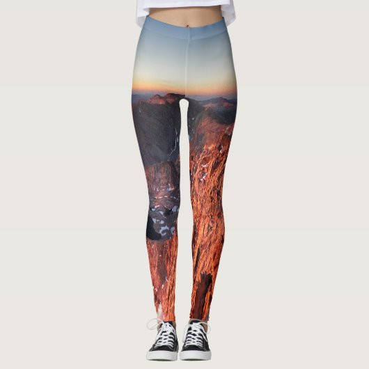 Leggings Mt Whitney et Pinnacles Sunrise - John Muir Trail (Devant)