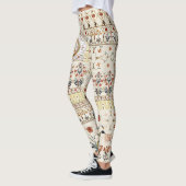 Leggings Mughal Floral Paisley : Ethnic Digital Elegance. (Gauche)