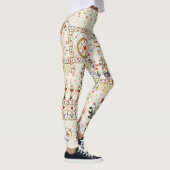 Leggings Mughal Floral Paisley : Ethnic Digital Elegance. (Droite)
