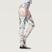 Leggings Multi Aztec Pastel Femmes (Droite)