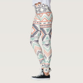 Leggings Multi Aztec Pastel Femmes (Gauche)