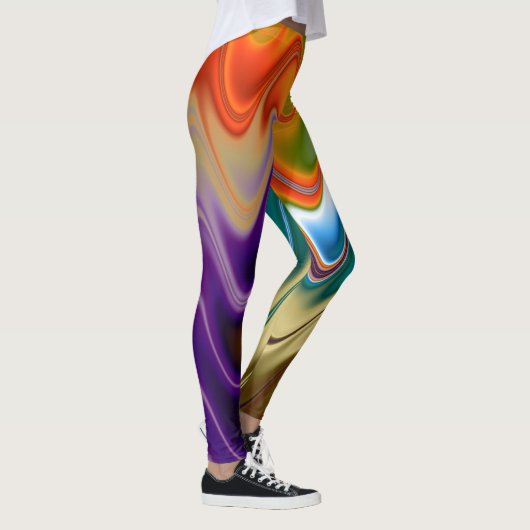 Leggings Multicolor Abstrait (Droite)