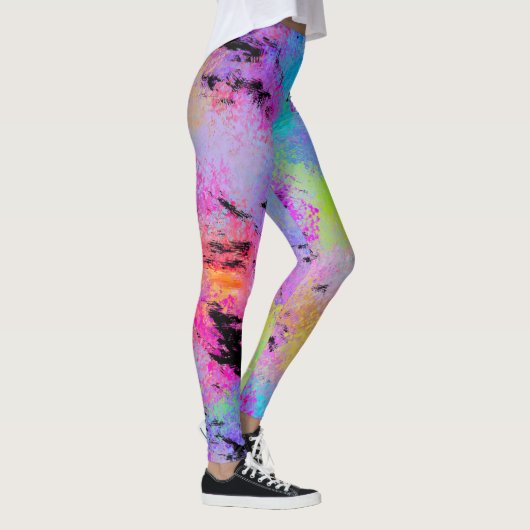 Leggings Multicolor Abstrait (Droite)