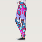 Leggings Multicolor seamless pattern "Ratti_Creative_Arts" (Gauche)