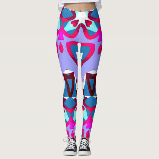 Leggings Multicolor seamless pattern "Ratti_Creative_Arts"