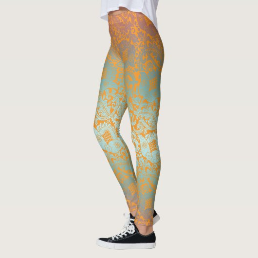 Leggings Multicolor unique médiéval (Gauche)