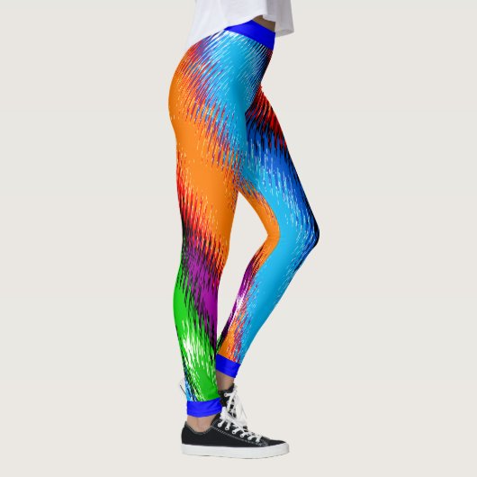 Leggings Multicolore Abstrait (Droite)