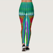 Leggings ~ multicolore clair ~ Original (Dos)