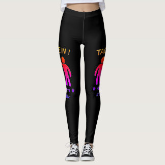 Leggings Multicolore noir - étiquetez-moi dedans