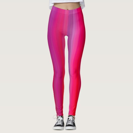 Leggings Multicolored abstract linear print (Devant)