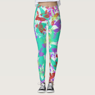 Leggings multicolores