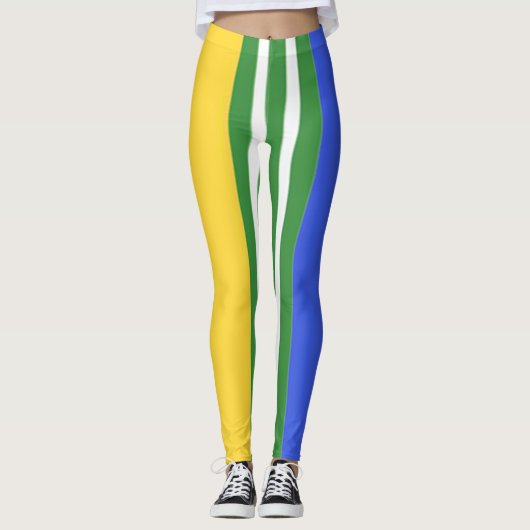 Leggings multicolores (Devant)