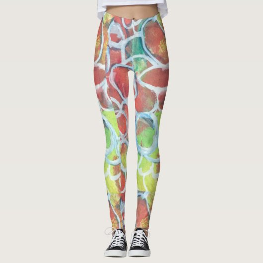 Leggings multicolores (Devant)