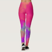 Leggings multicolores Abstraits (Dos)