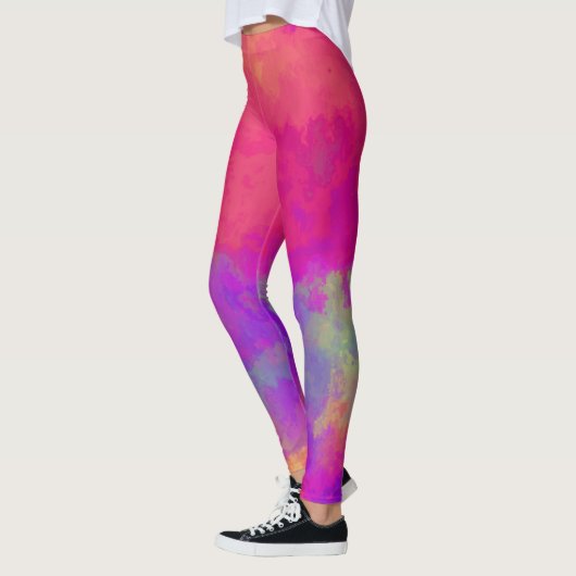 Leggings multicolores Abstraits (Gauche)