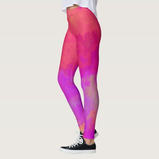 Leggings multicolores Abstraits (Gauche)