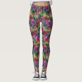 Leggings multicolores de la Garland de vacances (Devant)