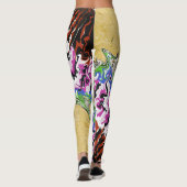 Leggings Multicolores liquides (Dos)