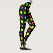 Leggings multicolores Motif Pickleball (Droite)