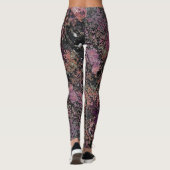 Leggings multicolores noirs - HAMbWG (Dos)