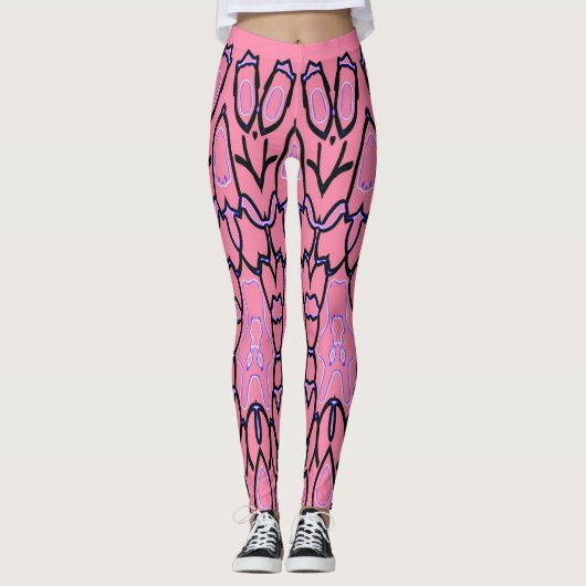 Leggings multilingues sans soudure "Ratti_Creative (Devant)